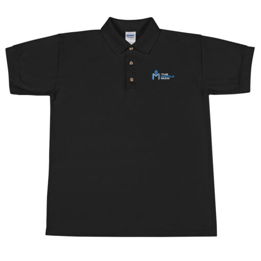 Middle Man Embroidered Polo Shirt - Image 2