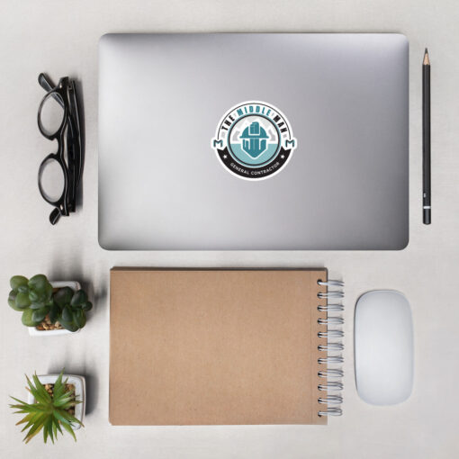 Middle Man Bubble-free stickers - Image 7