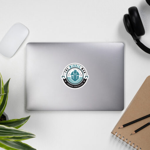 Middle Man Bubble-free stickers - Image 9