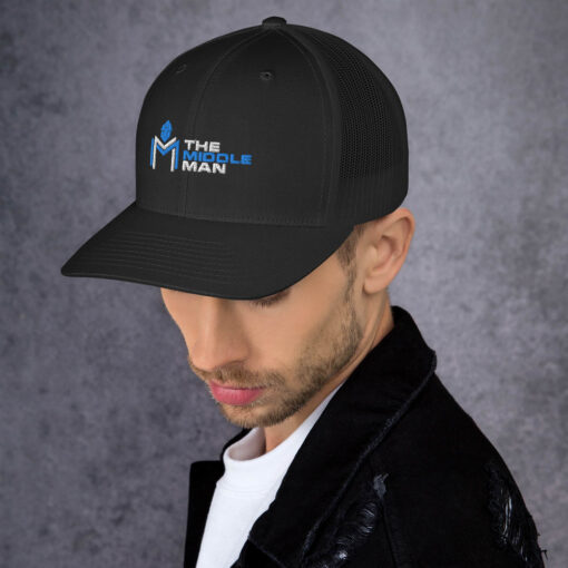 Middle Man Trucker Cap - Image 3