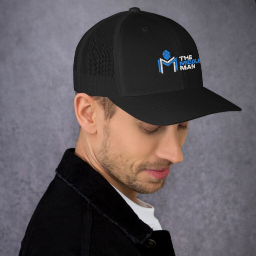 Middle Man Trucker Cap - Image 4