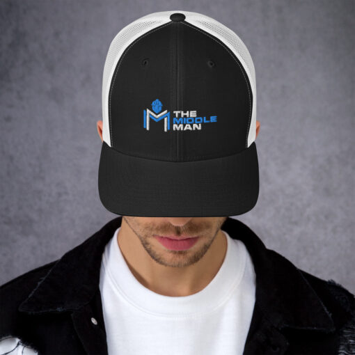 Middle Man Trucker Cap - Image 5
