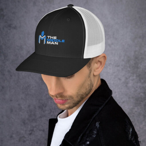 Middle Man Trucker Cap - Image 6
