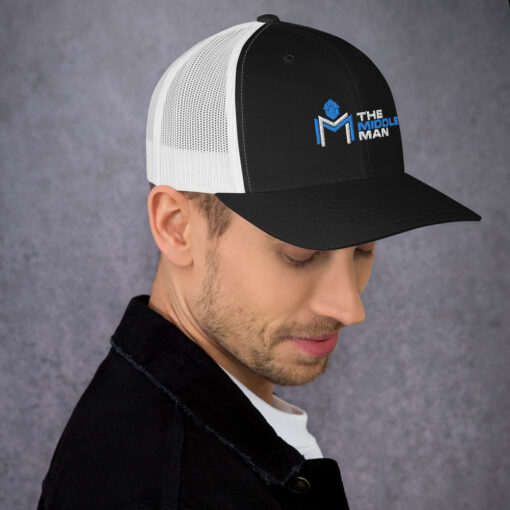 Middle Man Trucker Cap - Image 7