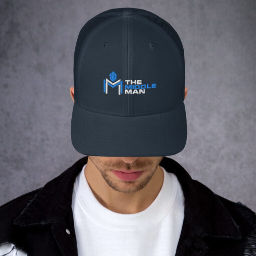 Middle Man Trucker Cap - Image 8