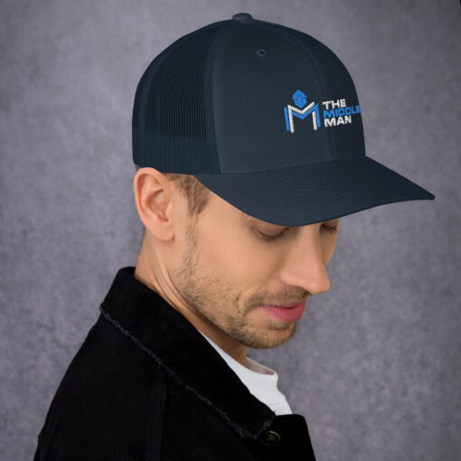 Middle Man Trucker Cap - Image 10