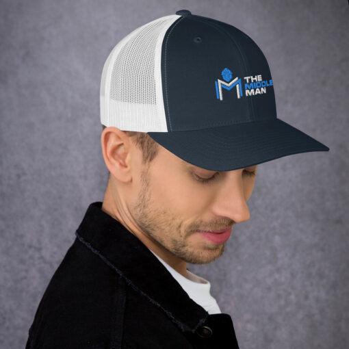 Middle Man Trucker Cap - Image 13