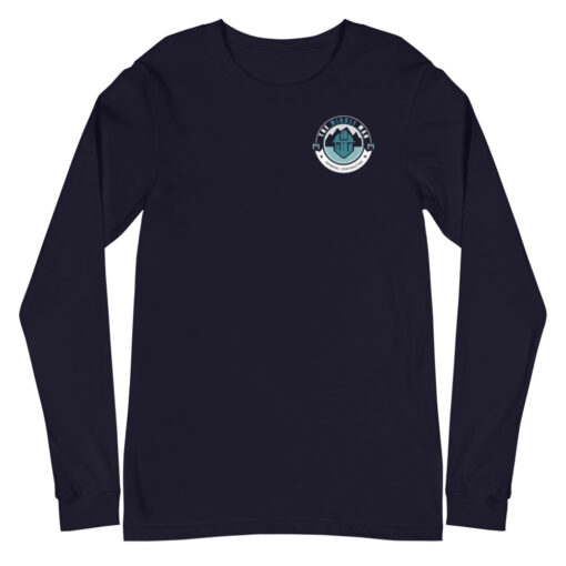Middle Man Reverse Unisex Long Sleeve Tee - Image 3